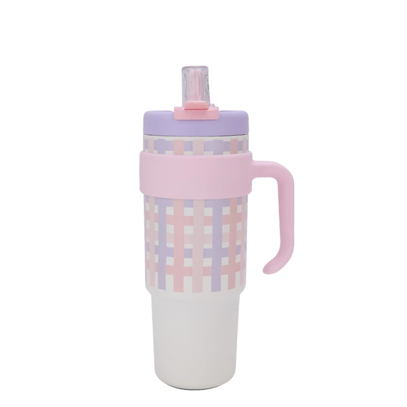 Tazza Tumbler tal-Karozza 1250ml bil-manku